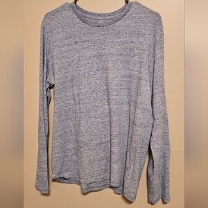 Old Navy Size M Womens Soft Washed Long Sleeve Blue